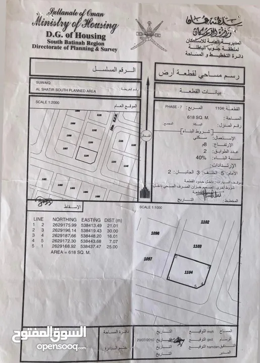 فرصة قوية من المالك ارض للبيع في الشاطر السابعة زاوية قرب المنازل و الاستراحات