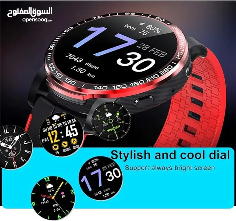 VIKUSHA V20 Bluetooth Call Fitness Tracker Heart Rate Monitoring Music Control Smartwatch