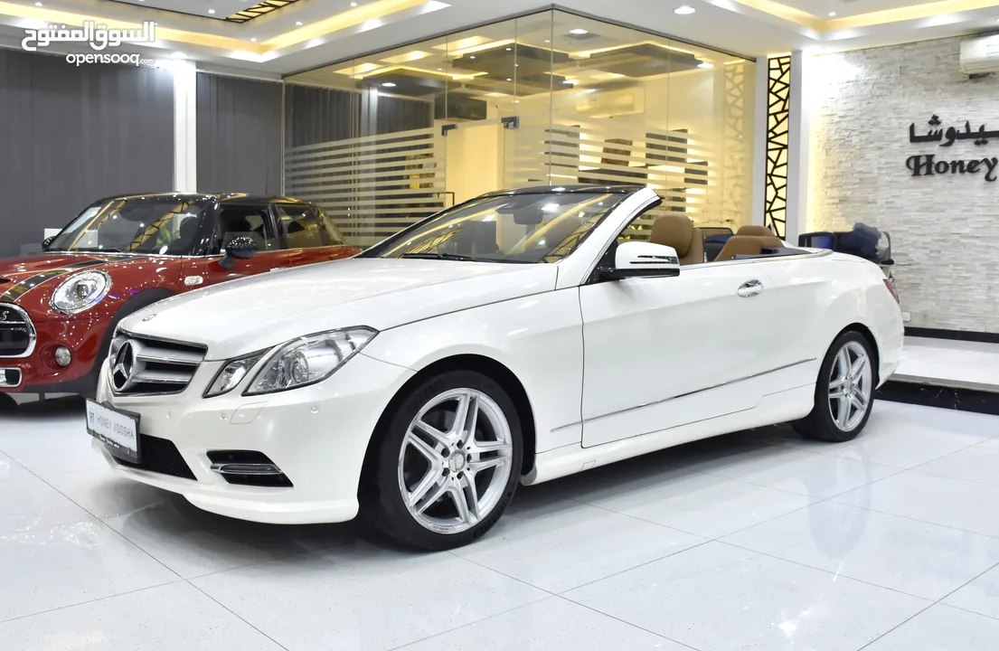 Mercedes Benz E350 Convertible ( 2013 Model ) in White Color Japanese Specs