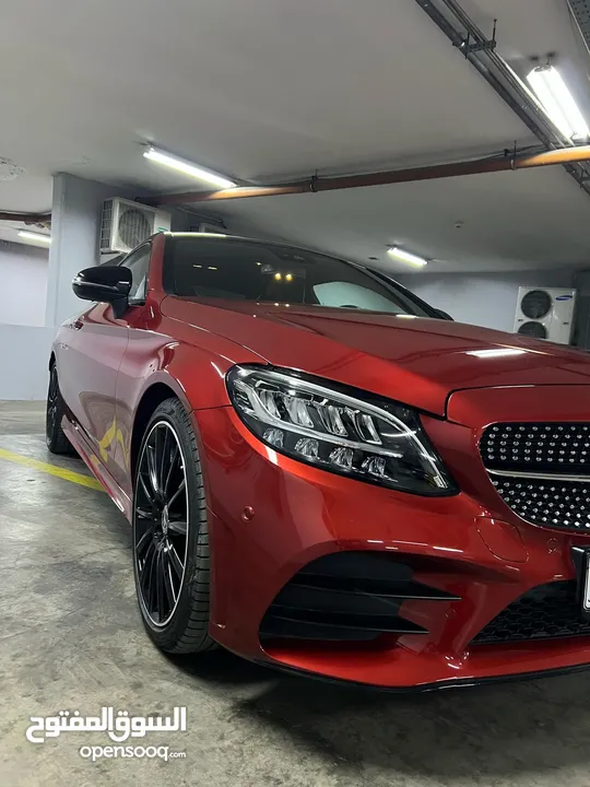 Mercedes C200 Coupe - 2021 / مرسيدس كوبيه C200 موديل 2021