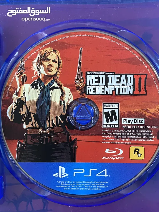 Red Dead Redemption 2 CD PS4 PS5 ريد ديد ريدمبشن 2