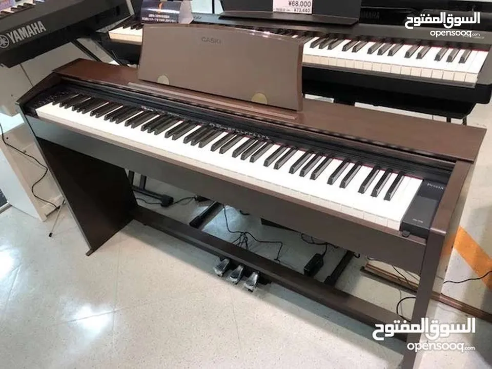 ‏CASIO Privia PX-770 جديد بالكرتونه من موزع كاسيو موسيقى جواهر موسيقى ضمان 2 سنه