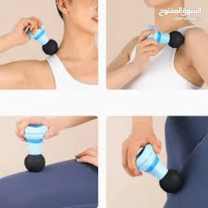 جهاز راس  مساج رجاج الكتروني شحن 6 سرعات حسب الرغبه للشعور بالراحه و الاسترخاء