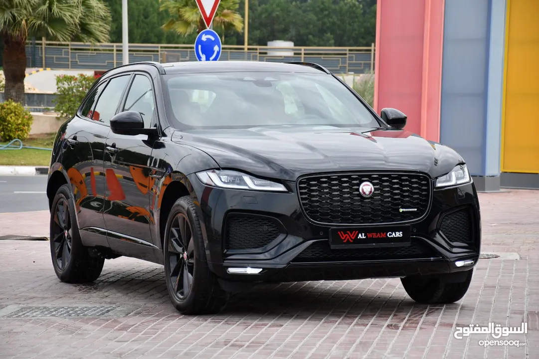 جاكوار F PACE R DYNAMIC موديل 2023 مواصفات خليجيه