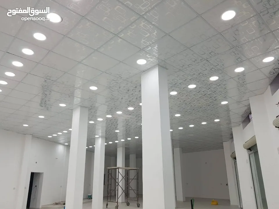 ديكورات جبسومبورد ، وفورسيلنغ ، والواح PVC المقاومة للرطوبة ، ارضيات باركيه خشب ، واجهات ديكورية ،..