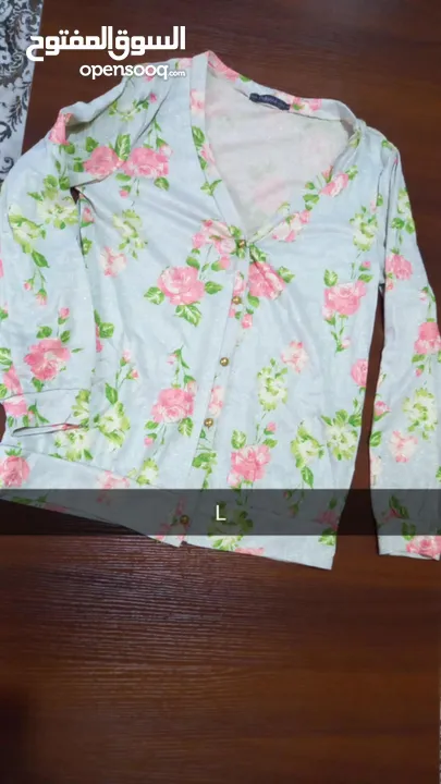 ملابس اروبي ستاتي قطن كم ربع كم نص كم باله 120قطعه البيع جمله