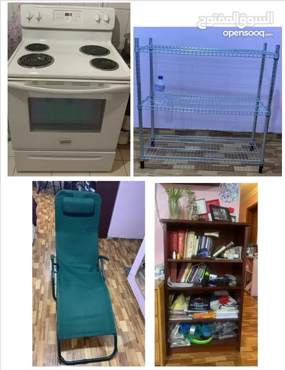 Electric Cooking Range and other items sale at Mahboula Block 3