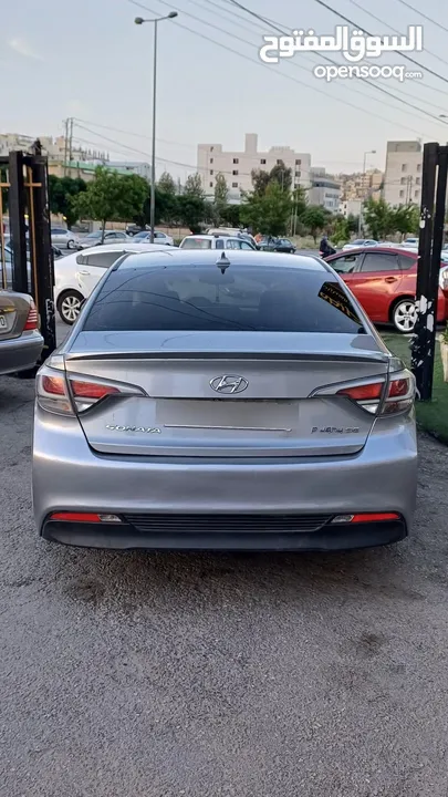 هونداي سوناتا هايبرد موديل 2016 فحص كامل للبيع بالتقسيط بدفعه 2500 دينار والباقي اقساط شهريه