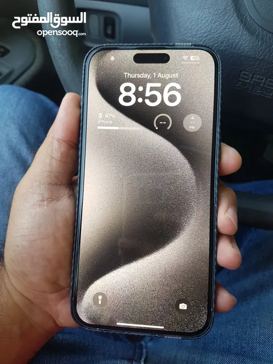 جهاز iphone 15 pro max مشفر سعة 512 جيجا مشحون 5 مرات للبيع