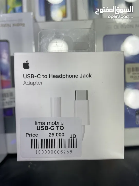 USB-C to headphone jack