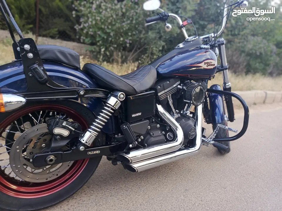 Harley Davidson street bob 2013.1700ccبحاله الوكاله