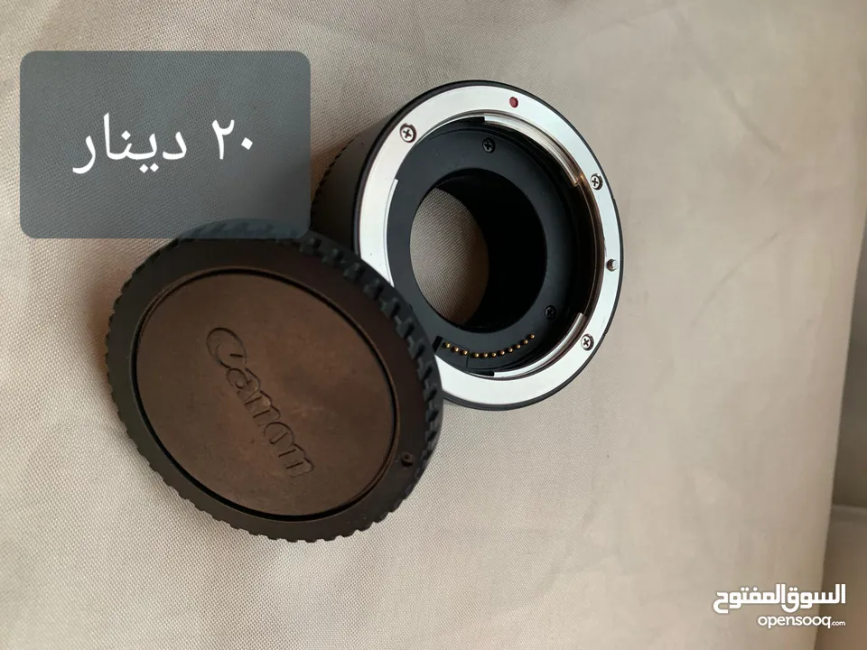 عدسات و اكسسوارات كانون