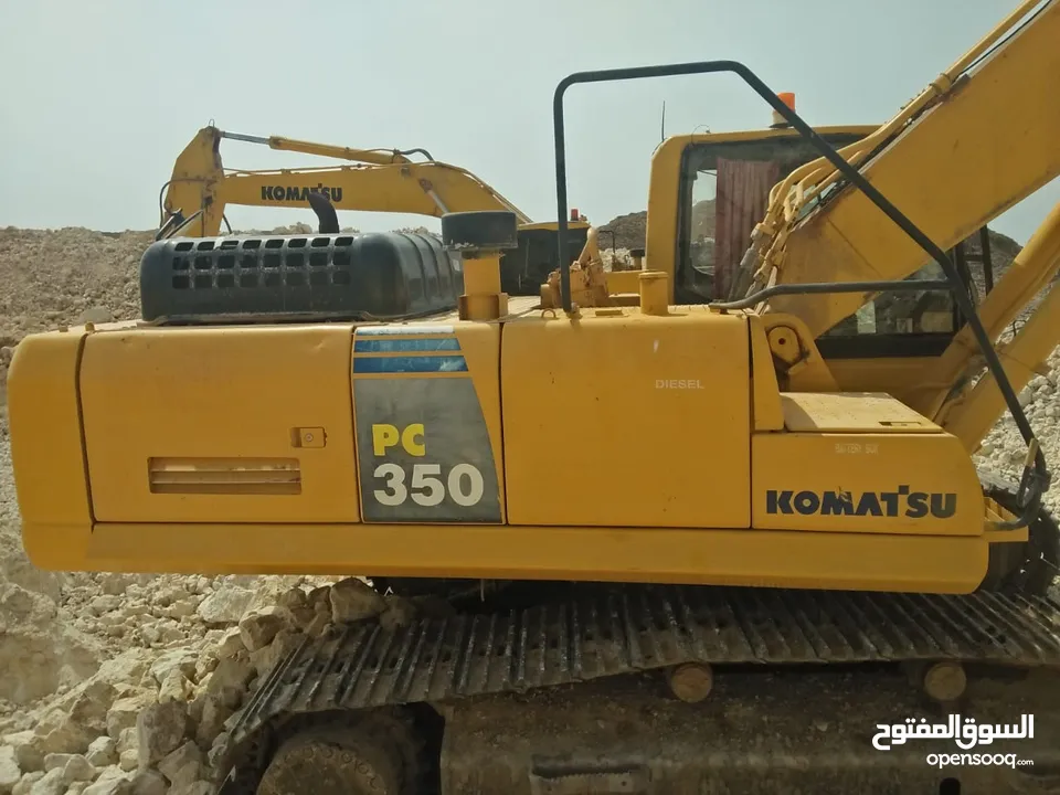 KOMATSU PC 350 HYDRAULIC EXCAVATOR كوماتسو حفار