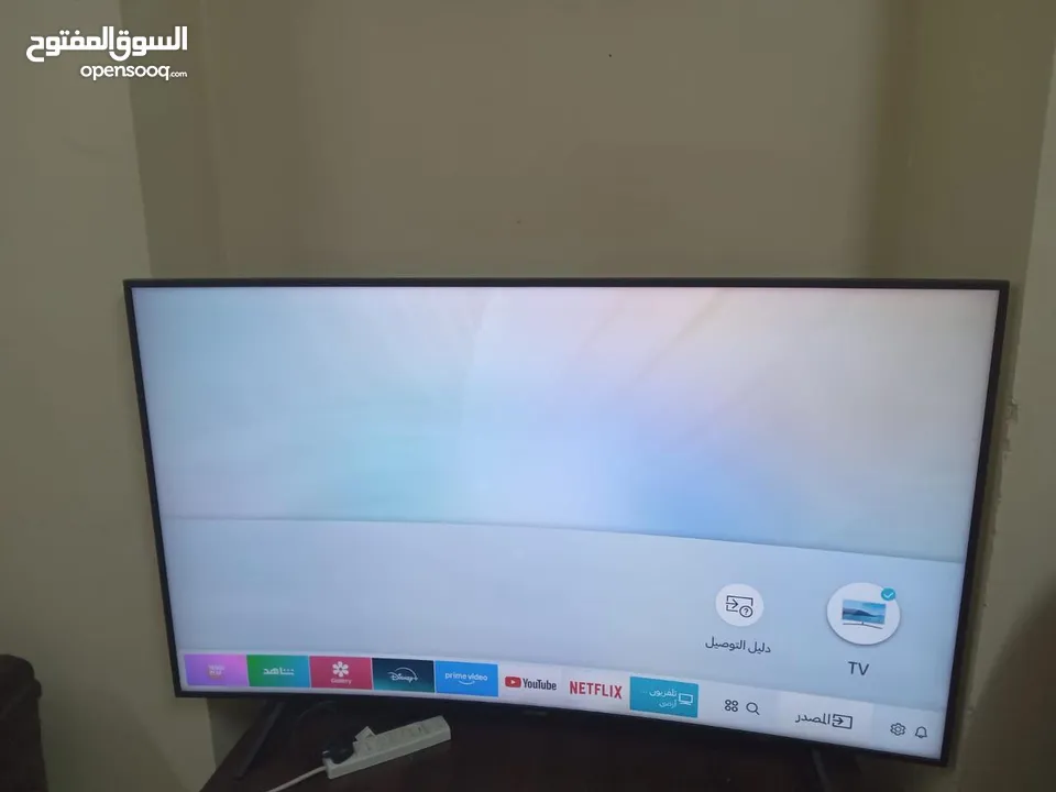 اسم الشاشة Samsung series 7  انش 65 كيرف  مواصفات UHD Ultra 4k  ولا خدش ولا خراب  تواصل على الرقم