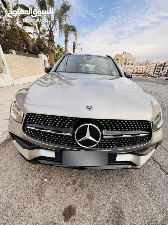 مرسيدس GLC 200 موديل 2020 AMG / Mild Hybrid / غير مجمركة اعلى صنف فحص كامل