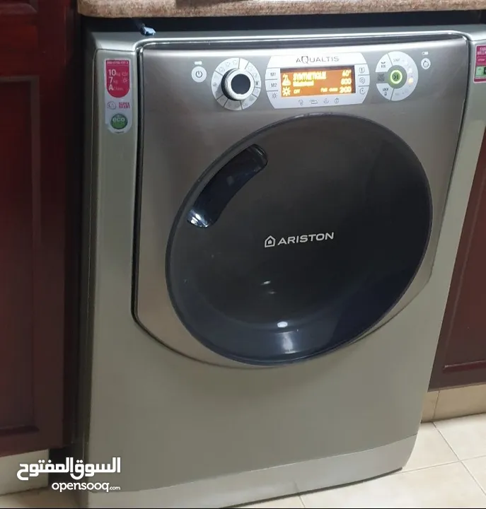 غساله مع حماصه نوع اريستون
