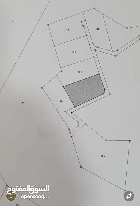 أرض للبيع في منطقه العالوك