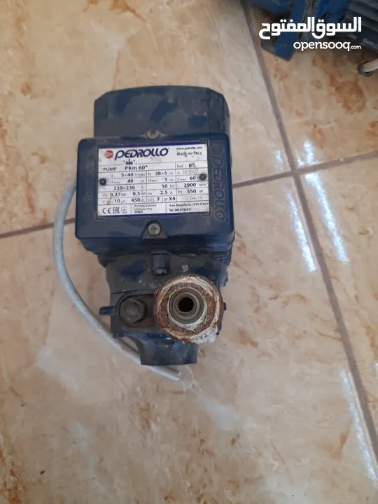 ماتور ايطالي نص حصان نوع بدرلو