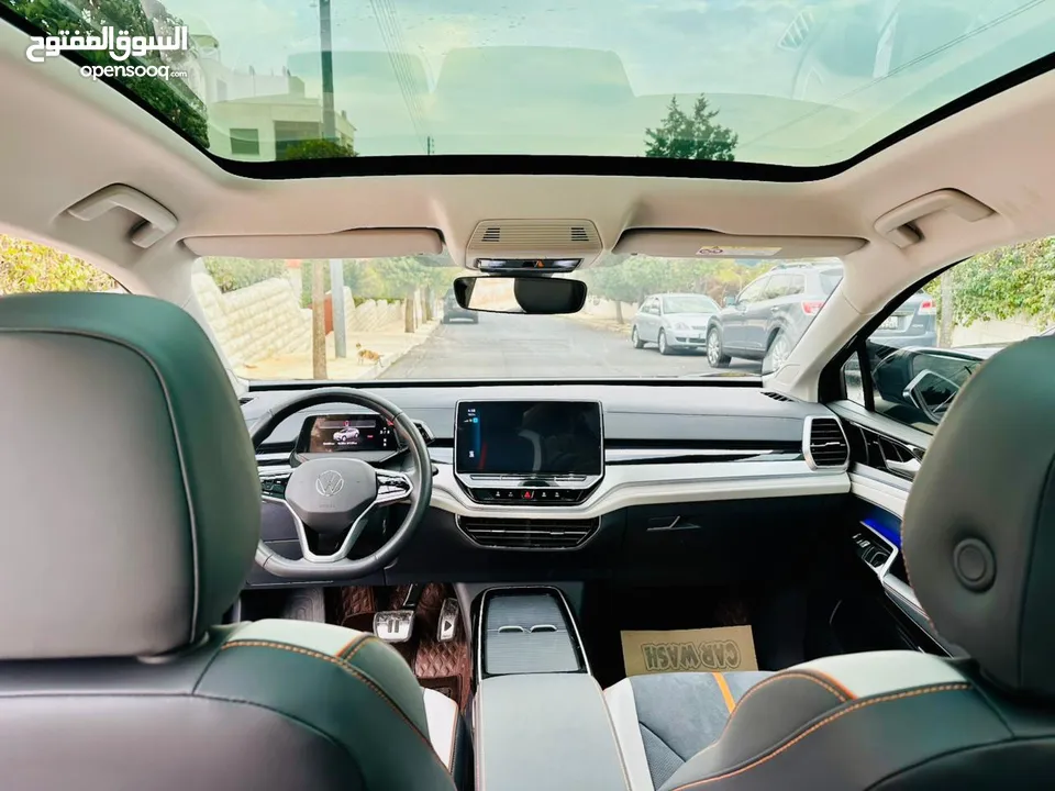 Volkswagen ID6 Crozz Pro 2022VIP اوتوسكور A+ ممشى قليل  فل كامل اعلى صنف