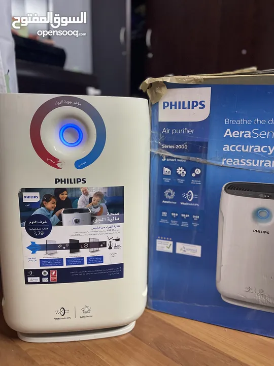 Looks like brad new,Philips air purifier