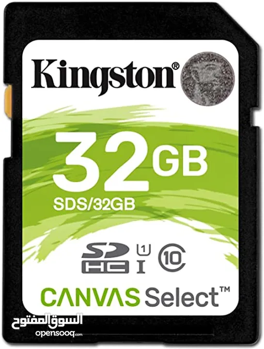 كرت ذاكرة لكميرات التصوير SD CARD 32GB