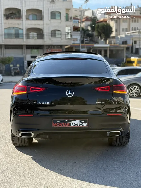 مارسيدس GLE 350 de ترخيص 2022 محرك 2000 هايبرد plug in(ديزل+كهرباء) جير أوتوماتيك 314 حصان