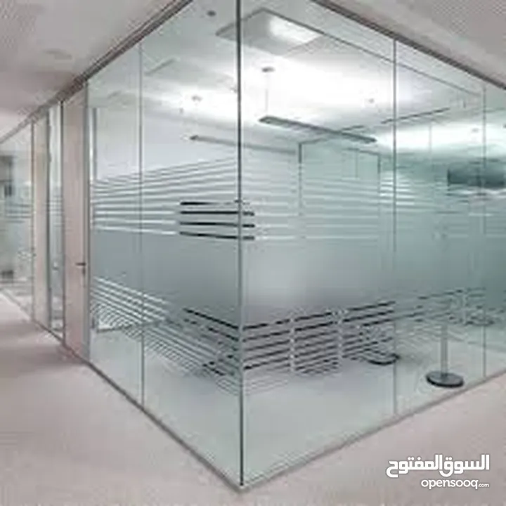 aluminium glass and wood cabinet