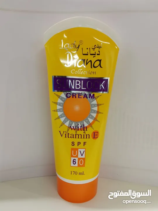 sunscreen lotion and cream