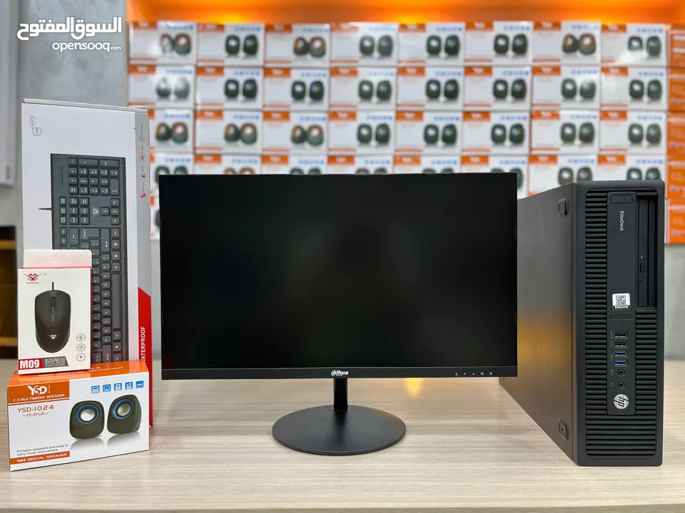 أجهزة كمبيوتر كامله RAM 16GB مع شاشة جديده  حرقنا الأسعار
