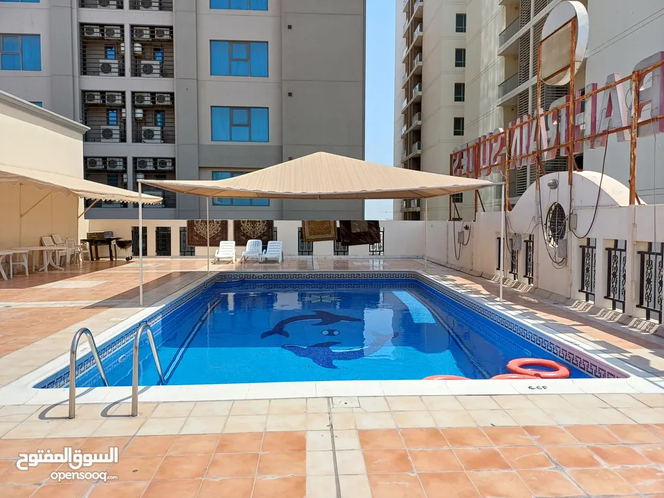 Monthly  Basis  Fully Furnished  Balcony  With Best Facilities  Near Juffair Mall