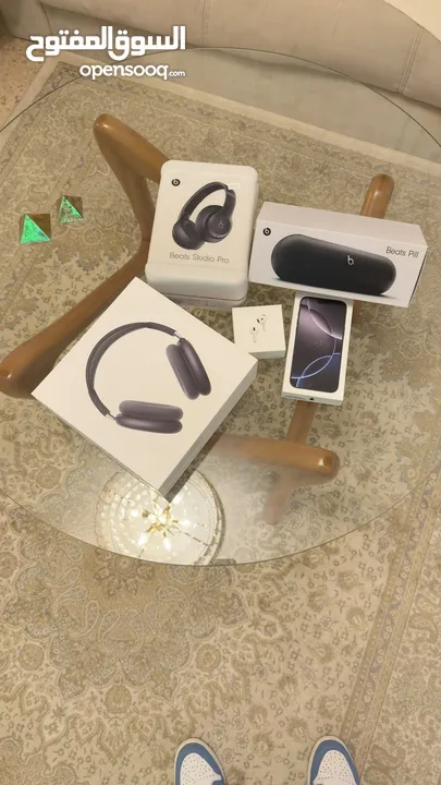 Beats Studio pro Matt Black new   iconic sound AppleCare plus