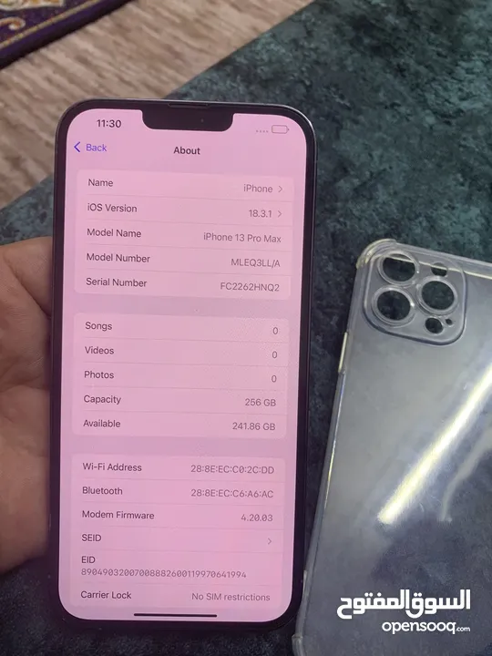 IPhone 13 pro max 256 G