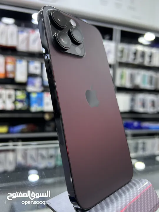 iPhone 14 Pro Max (256 GB) ايفون مستعمل 14 برو ماكس (بطارية 90٪؜) اصلية مش مرفوعة  وارد امريكي E-SIM