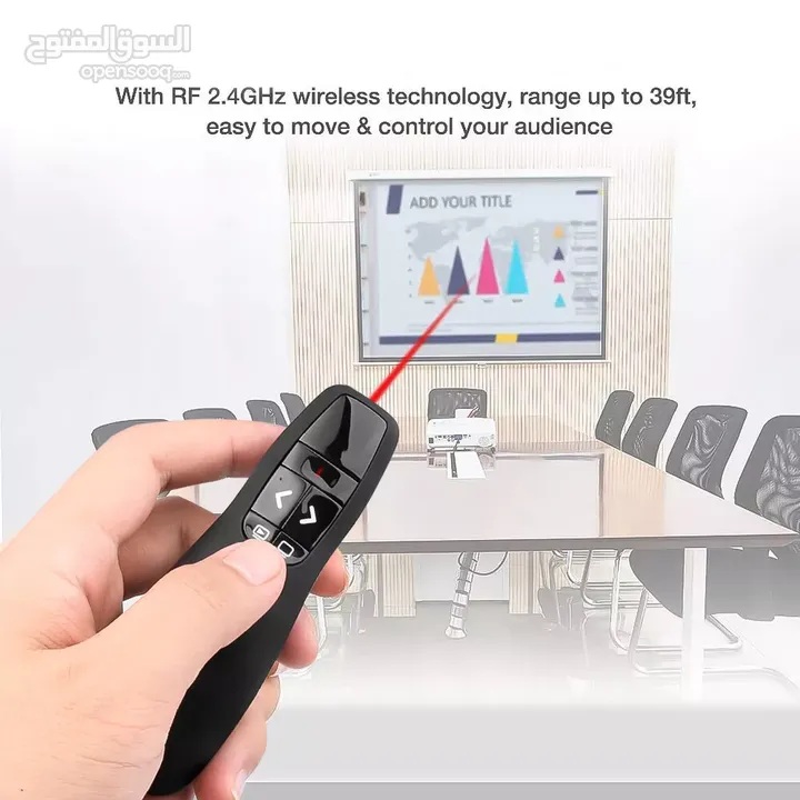 Professional Wireless R400 Receiver PPT Presenter