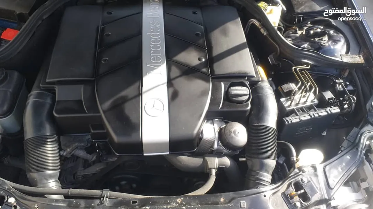 مرسيدس E240 استيراد ألمانيا  محرك اسود