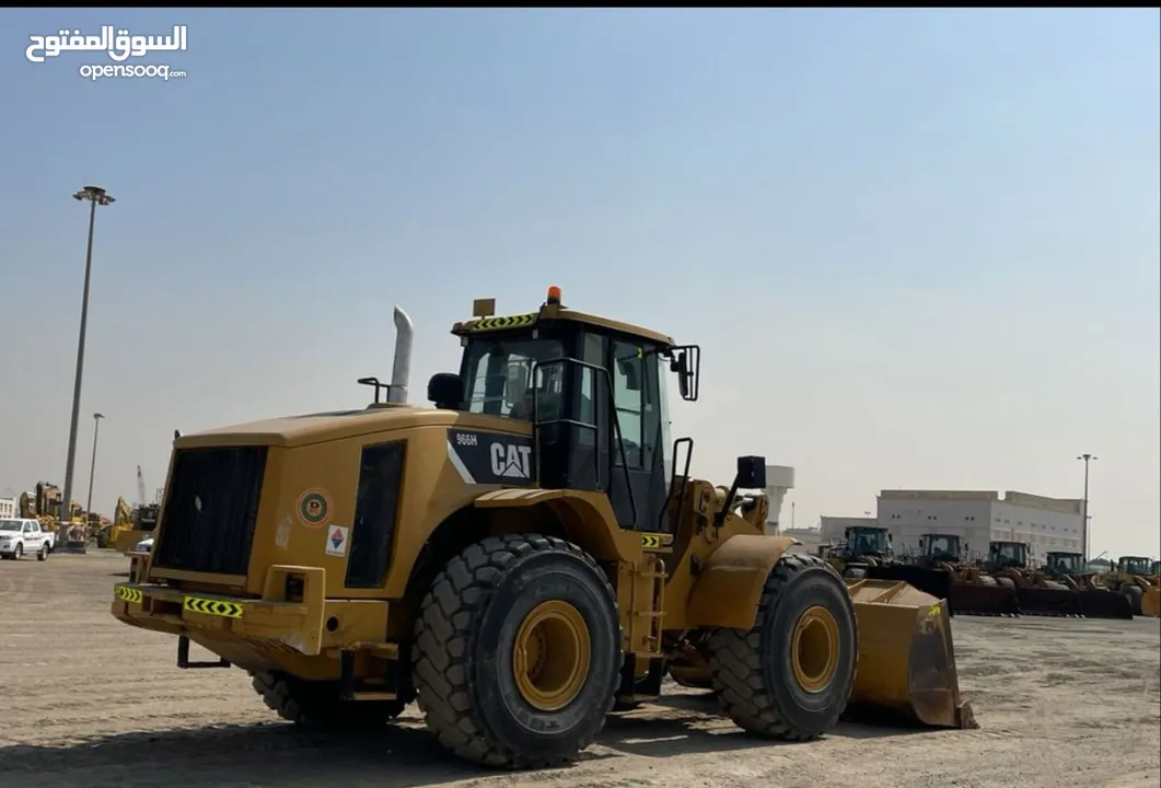 CATERPILLAR WHEEL LOADER - 2008CAT966H - YELLOW