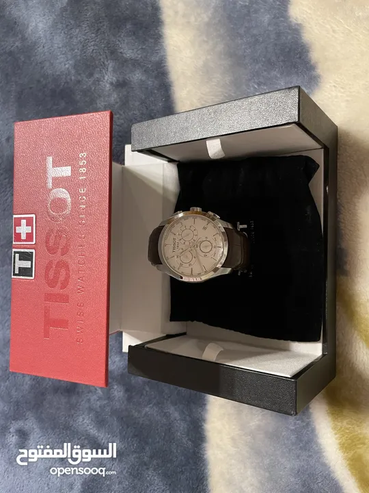 ساعة تيسو TISSOT بحالة ممتازة