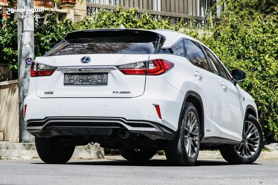 ‏ مميزة جدا Lexus Rx450h hybrid 2019 F-sport