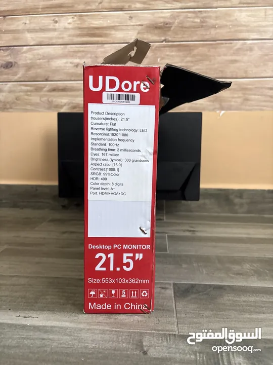 Inches21.5 Curvature:flat Standard:100Hz Breathing time:2millseconed Hdr400