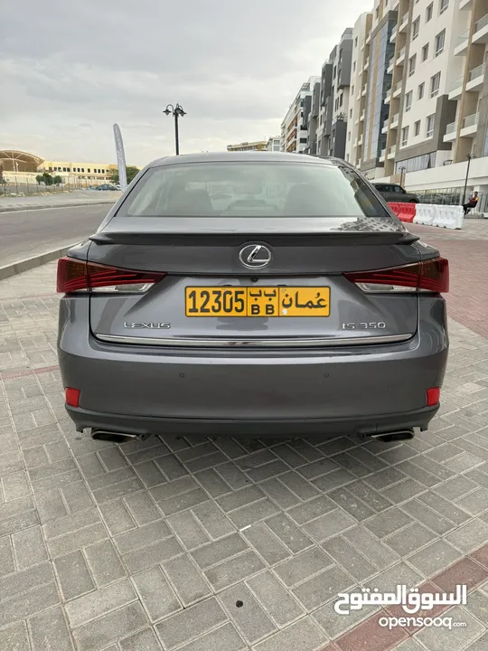 Lexus IS 350 2017 خلیجی وکاله عمان (بهوان) بدون حوادث