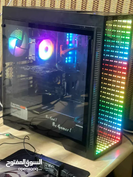 جهاز كومبيوتر تجميعه جيل 9 للبيع الجهاز مستعمل استعمال خفيف جدا الجهاز شبه جديد جيل 9 i5 9400f