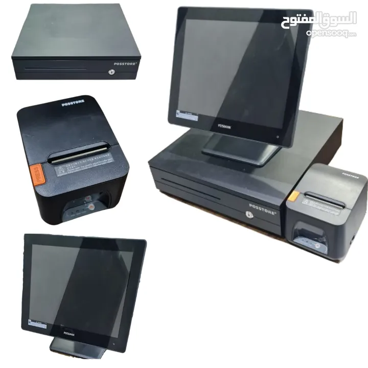 البيع كاشير استخدام 3 شهور فقط جديد For sale, a semi-new cashier, suitable for shops and restaurants