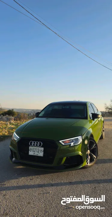 بالنايلون 2016 Audi A3 sedan kit RS3 2020