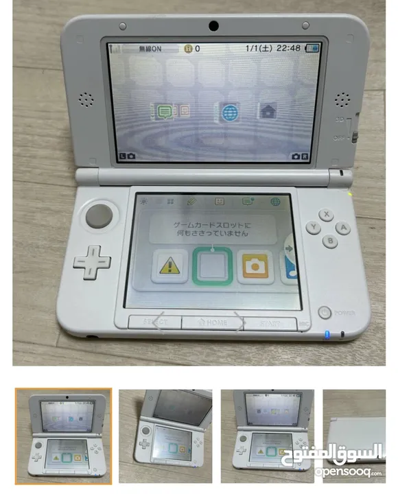 Nintendo 3ds LL modded with games 64gb full white