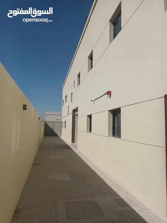 سكن عمال 18 غرفه الصجعه فى الشارقة اول ساكن للايجار  Brand new labour camp 18 rooms for rent sharjah