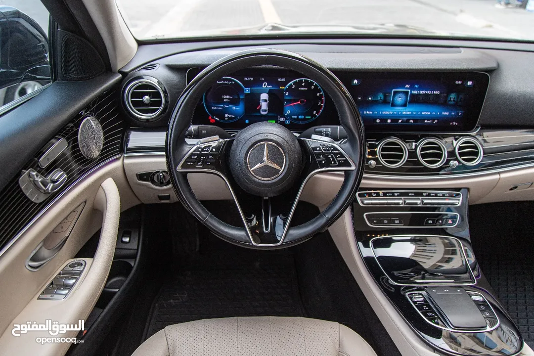 مرسيدس E350 اسود 2023 للبيع