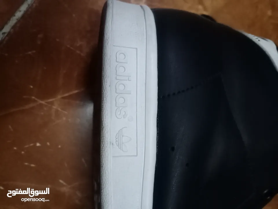 حذاء أديداس اصدار ستان سميث مستعمل لبسة واحدة وبحالة ممتازة