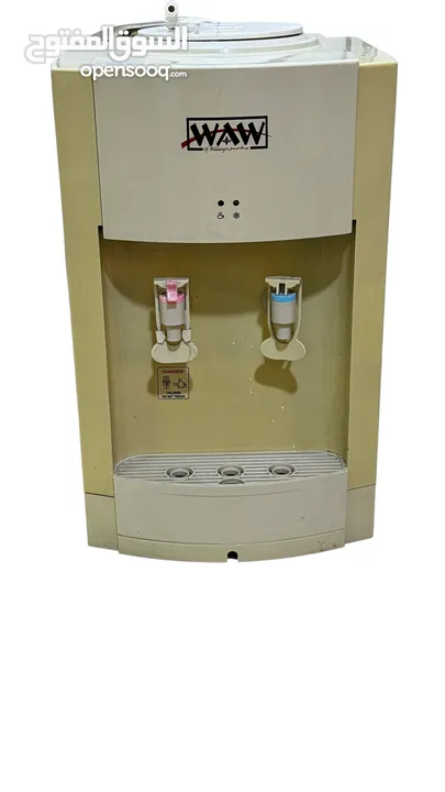 كولر ماء ماركة WAW مستخدم بحالة ممتازة جداً  صناعة كوريا