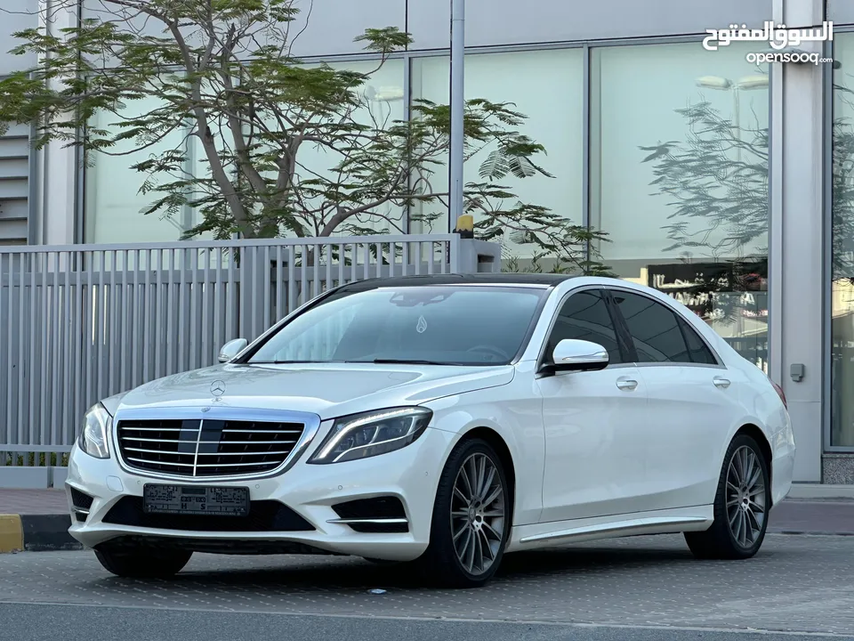 MERCEDES S-400 GCC 2015 GOOD CONDITION INSIDE AND OUT SIDE