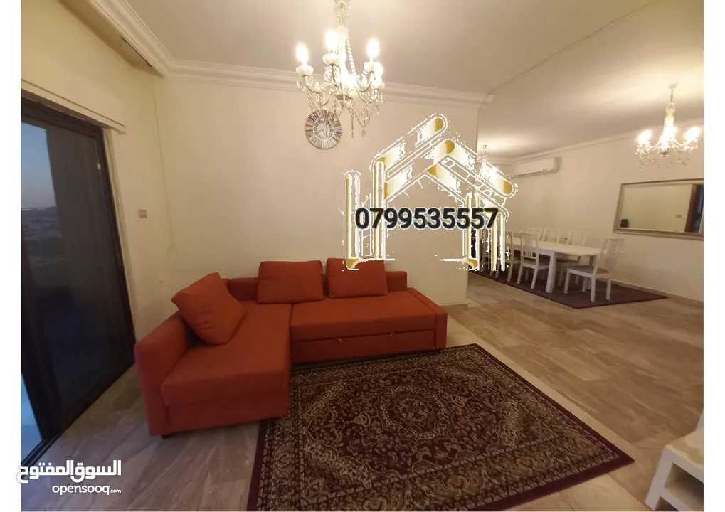 شقة مفروشة للايجار  في عبدون